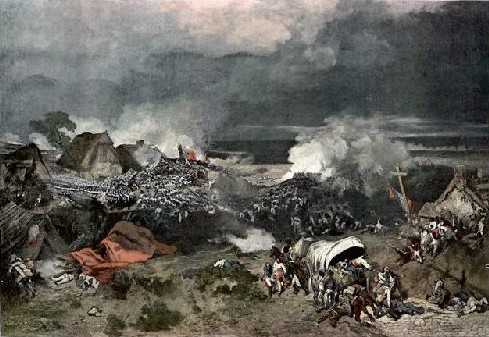 La bataille de Wattignies le 16 octobre 1793