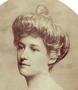 Portrait de Lucile Carter vers 1900