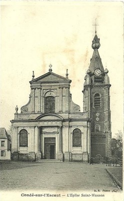 L'église Saint-Wasnon à Condé-sur-l'Escaut