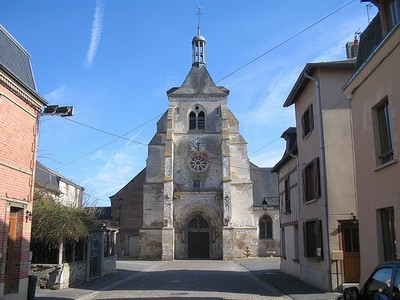 l'église de Château-Porcien de nos jours