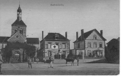 carte postale ancienne de betheniville (marne) en 1914 pendant la première guerre mondiale