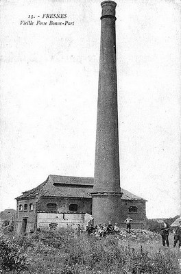 la vieille fosse bonne part sur une carte postale ancienne