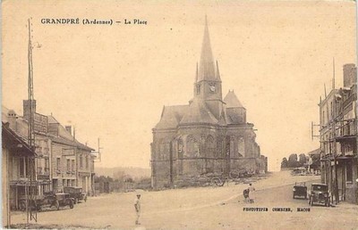 La place de Grandpré après sa reconstruction