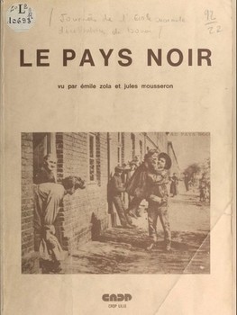 Couverture du livre sur le Pays Noir vu par Jules Mousseron et Emile Zola