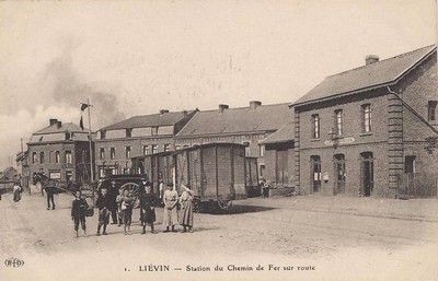 Le chemin de fer sur route à Liévin