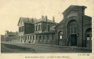 Quievrechain - la gare de Blanc Misseron