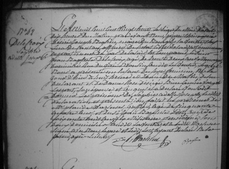 Acte de naissance de Sophie DELECROIX, née à Laventie en 1828